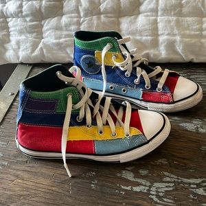 Patch converse shoes
